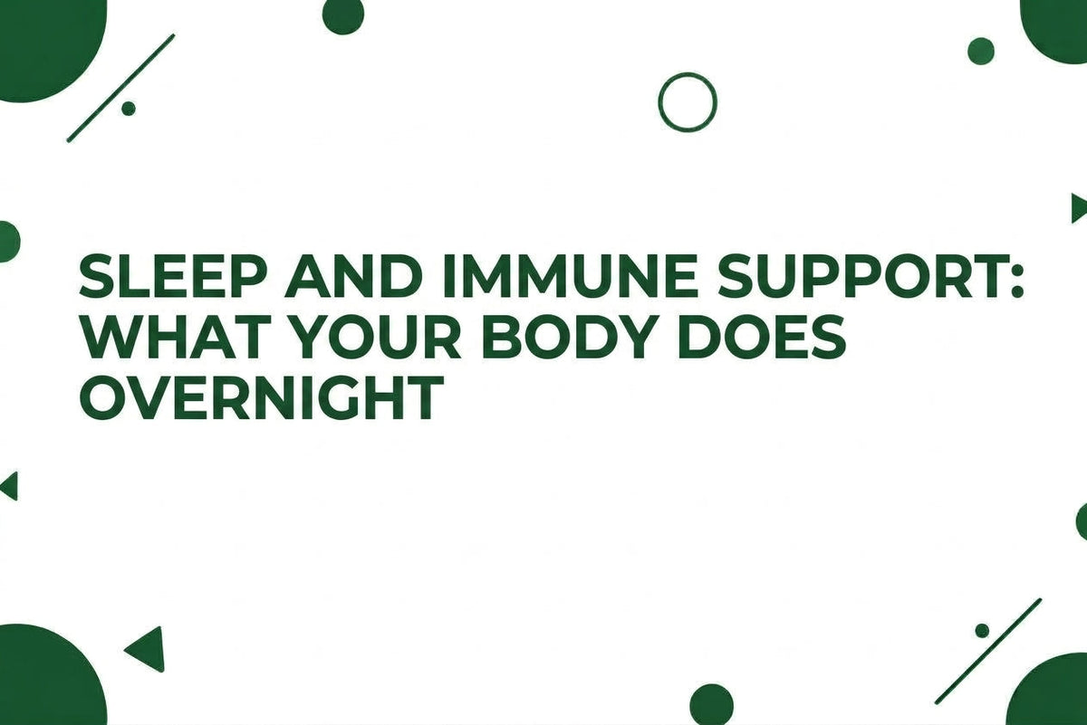 Sleep and Immune Support What Your Body Does Overnight